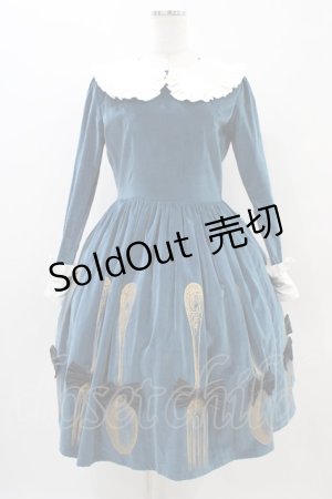 画像: vierge vampur / Meal Timeワンピース  グリーン H-25-11-01-1015-0-OP-KB-ZH