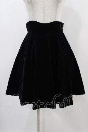 画像: Jane Marple / 別珍フレアスカート  黒 H-25-11-01-1022-JM-SK-KB-ZH