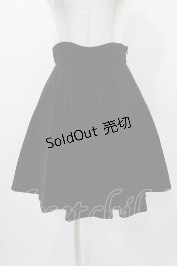 画像1: Jane Marple / 別珍フレアスカート  黒 H-25-11-01-1022-JM-SK-KB-ZH (1)