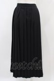 画像2: MILKBOY / WRAP PLEATS SKIRT  ブラック H-25-11-01-1023-MB-SK-KB-ZH (2)