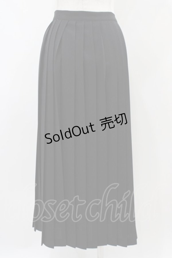 画像2: MILKBOY / WRAP PLEATS SKIRT  ブラック H-25-11-01-1023-MB-SK-KB-ZH (2)