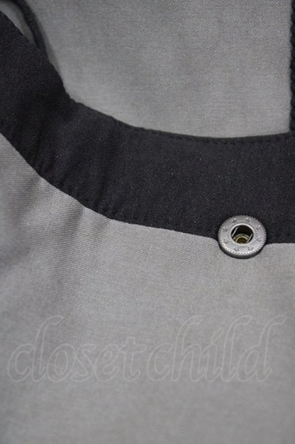 画像4: Ozz Croce / ラップオーバースカート  グレー H-25-11-01-1024-OO-SK-KB-ZH (4)