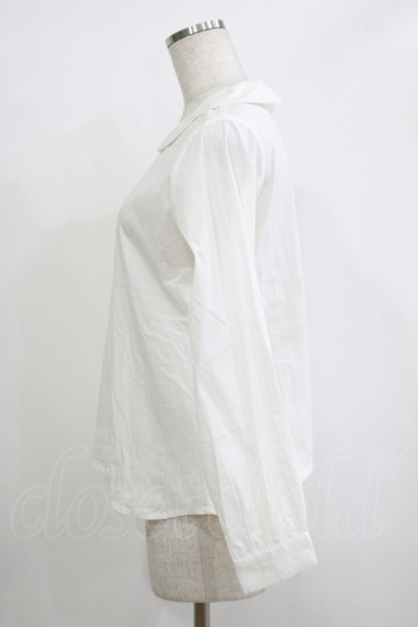 画像2: an another angelus / スカラップ衿フロントピンタックシャツ Free OFFWHITE H-25-11-01-058-CA-BL-NS-ZH (2)