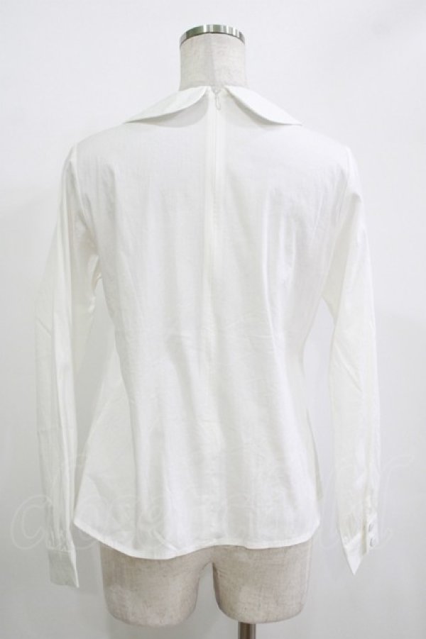 画像3: an another angelus / スカラップ衿フロントピンタックシャツ Free OFFWHITE H-25-11-01-058-CA-BL-NS-ZH (3)