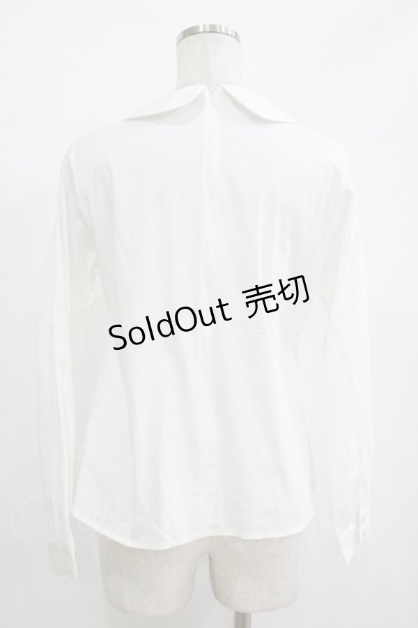 画像3: an another angelus / スカラップ衿フロントピンタックシャツ Free OFFWHITE H-25-11-01-058-CA-BL-NS-ZH (3)