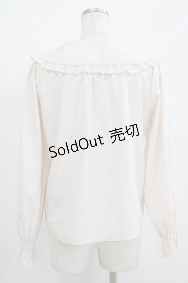 画像3: axes femme kawaii / ストロベリーフィールドブラウス M 生成り H-25-11-01-059-AX-BL-NS-ZH (3)