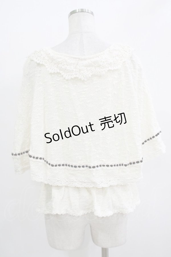 画像3: LIZ LISA / ケープ風トップス Free オフ H-25-11-01-060-LO-TO-NS-ZH (3)