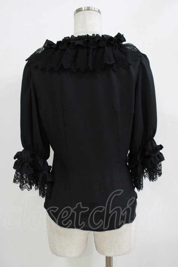 画像3: ALICE and the PIRATES / Faint memoryブラウス Free ブラック H-25-11-01-061-PA-BL-NS-ZH (3)