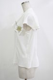 画像2: an another angelus / スクエアケープ衿ローズ刺繍ブラウス Free OFF WHITE H-25-11-01-063-CA-BL-NS-ZH (2)