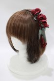 画像1: axes femme / フラワーカチューシャ  ワイン H-25-11-01-071-AX-AC-NS-ZH (1)