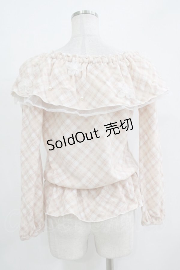 画像3: LIZ LISA / チェックフリルトップス Free ピンク H-25-11-01-076-LO-TO-NS-ZH (3)