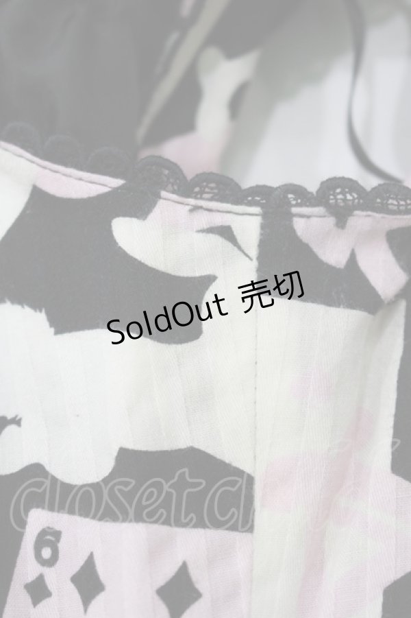 画像5: Angelic Pretty / トランプカーニバルジャンパースカート FREE ブラック H-25-11-01-078-AP-OP-YZ-ZH (5)