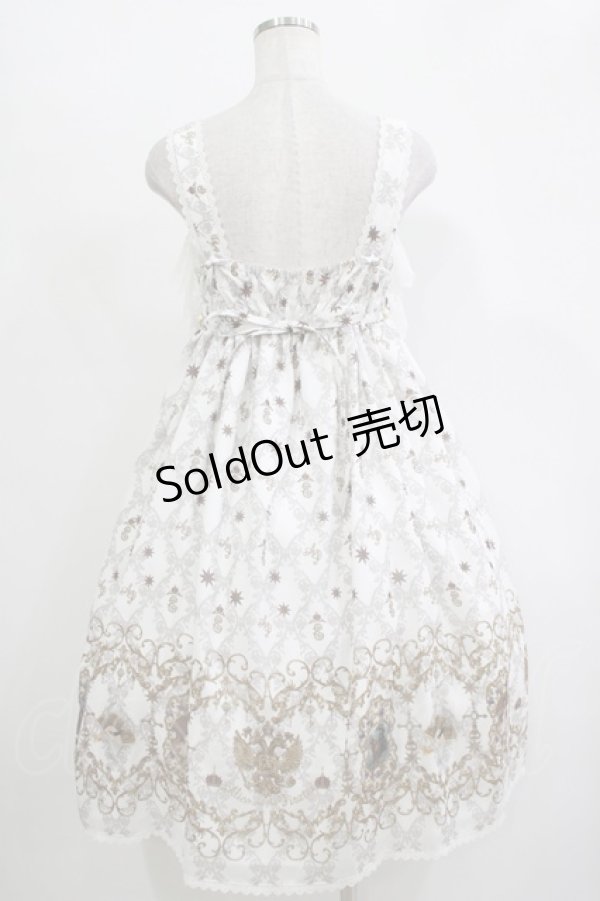 画像3: ALICE and the PIRATES / エリザベート〜闇夜に煌く星〜柄ジャンパースカートII Free オフホワイト H-25-11-01-009-PA-OP-NS-ZH (3)