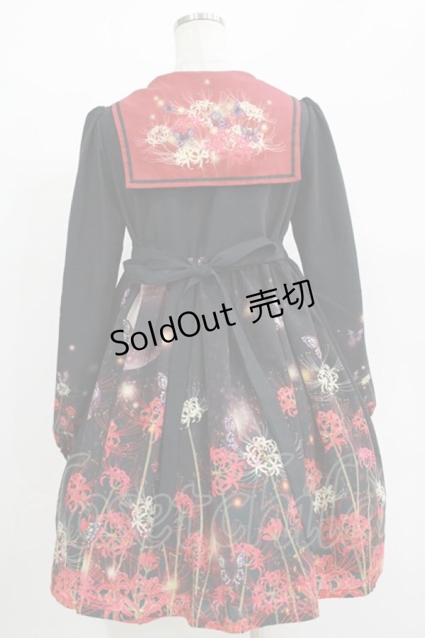 画像3: Royal Princess Alice / 彼岸花セーラーワンピース Free ブラック H-25-11-01-012-LO-OP-NS-ZH (3)