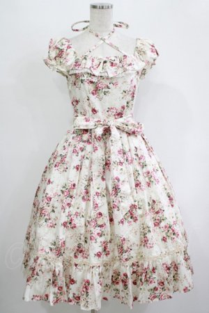 画像: Victorian maiden / アンティークロココブーケポリーヌドレス Free ミルクティーローズ H-25-11-01-019-CL-OP-NS-ZH