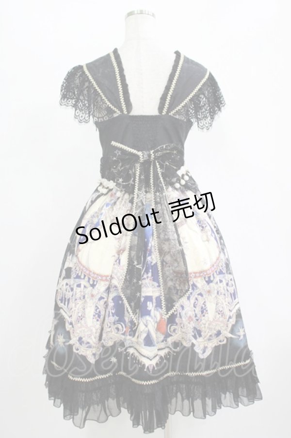 画像3: Grove Deer（海外ロリータブランド） / ジャンパースカート M ブラック H-25-11-01-022-LO-OP-NS-ZH (3)