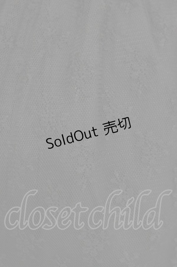 画像4: Victorian maiden / エレガントレーシーフリルスカラップスカート FREE ブラック H-25-11-01-024-CL-SK-YZ-ZH (4)