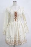 画像1: LIZ LISA / スカラップ刺繍ワンピース Free オフ H-25-11-02-1032-LO-OP-NS-ZH (1)