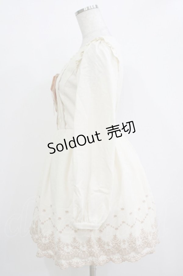 画像2: LIZ LISA / スカラップ刺繍ワンピース Free オフ H-25-11-02-1032-LO-OP-NS-ZH (2)