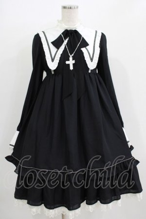 画像: Angelic Pretty / Innocent Chorusワンピース Free ブラック H-25-11-02-1003-AP-OP-NS-ZH