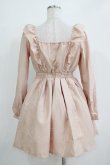 画像3: LIZ LISA / フロントリボンワンピース Free ピンクベージュ H-25-11-02-1034-LO-OP-NS-ZH (3)
