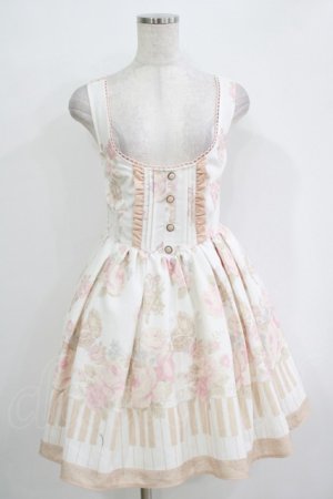 画像: LIZ LISA / ピアノ柄ジャンスカ Free オフ/ベージュ H-25-11-02-1035-LO-OP-NS-ZH