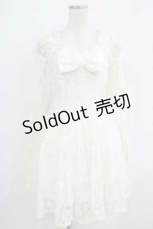 画像: LIZ LISA / レースリボンワンピース Free オフ H-25-11-02-1037-LO-OP-NS-ZH