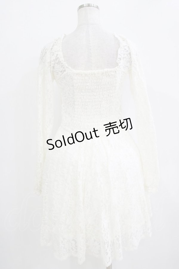 画像3: LIZ LISA / レースリボンワンピース Free オフ H-25-11-02-1037-LO-OP-NS-ZH (3)