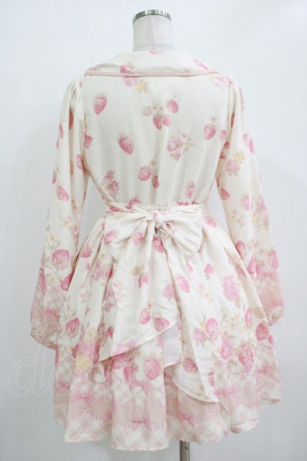 画像3: LIZ LISA / LIZ LISA×マイメロディコラボ第5弾/メロメロストロベリーフラワーワンピース Free オフ H-25-11-02-1038-LO-OP-NS-ZH (3)