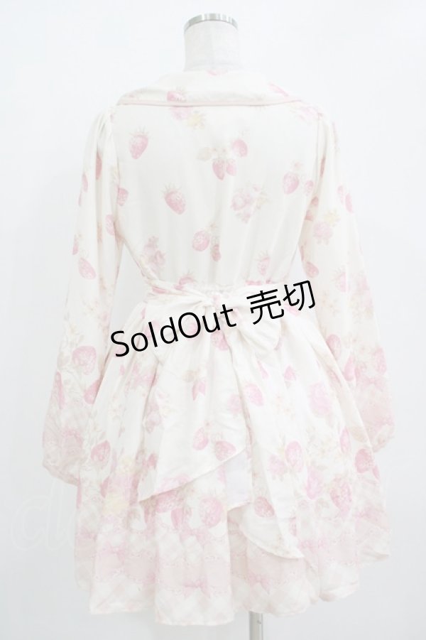 画像3: LIZ LISA / LIZ LISA×マイメロディコラボ第5弾/メロメロストロベリーフラワーワンピース Free オフ H-25-11-02-1038-LO-OP-NS-ZH (3)