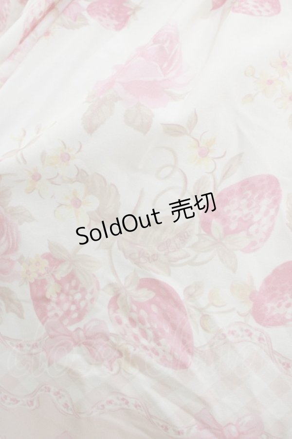 画像4: LIZ LISA / LIZ LISA×マイメロディコラボ第5弾/メロメロストロベリーフラワーワンピース Free オフ H-25-11-02-1038-LO-OP-NS-ZH (4)