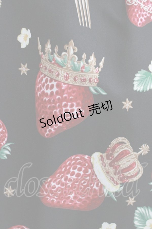 画像4: Angelic Pretty / Royal Crown Berryワンピース Free ブラック H-25-11-02-1004-AP-OP-NS-ZH (4)