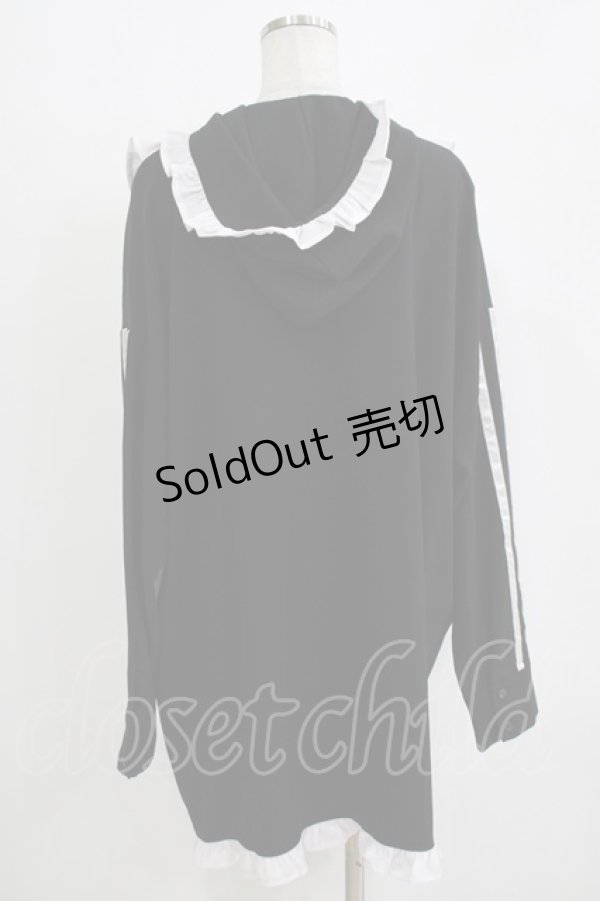 画像3: Jamie エーエヌケー / うさちゃんジャージプルオーバー M ブラック H-25-11-02-1050-LO-TO-NS-ZH (3)