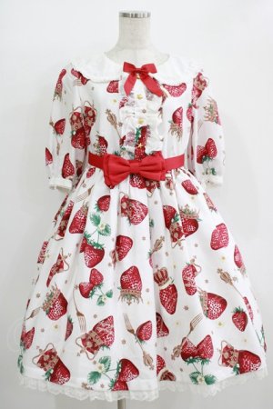 画像: Angelic Pretty / Royal Crown Berryワンピース Free シロ H-25-11-02-1005-AP-OP-NS-ZH