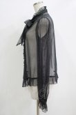 画像2: Angelic Pretty / Charming Girlブラウス(チュール) Free ブラック H-25-11-02-1053-AP-BL-NS-ZH (2)