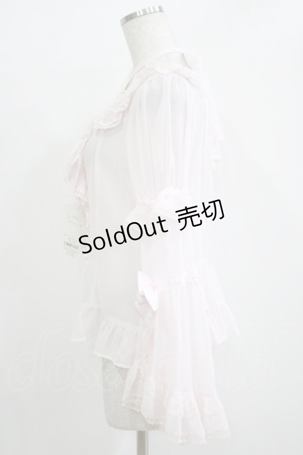 画像2: BABY,THE STARS SHINE BRIGHT / シフォンプリンセスドレスブラウス Free ピンク H-25-11-02-1056-BA-BL-NS-ZH (2)