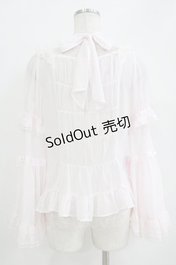 画像3: BABY,THE STARS SHINE BRIGHT / シフォンプリンセスドレスブラウス Free ピンク H-25-11-02-1056-BA-BL-NS-ZH (3)