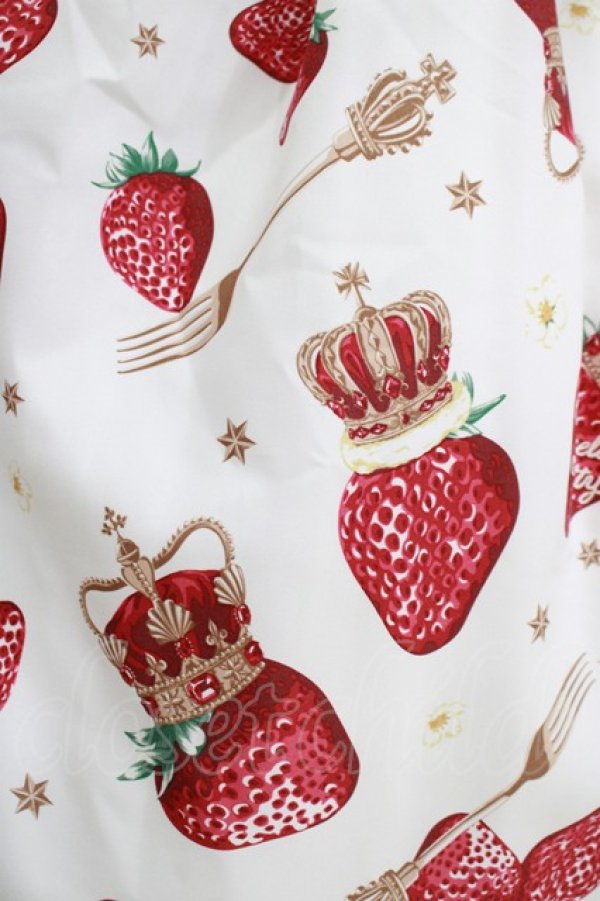 画像4: Angelic Pretty / Royal Crown Berryワンピース Free シロ H-25-11-02-1005-AP-OP-NS-ZH (4)