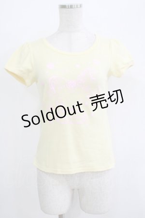 画像: Angelic Pretty / ポニープリントTシャツ Free イエロー H-25-11-02-1069-AP-TS-NS-ZH