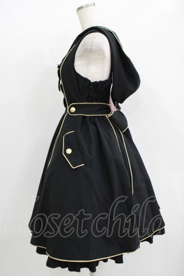 画像2: metamorphose / Magicalフード付きジャンパースカート サイズ1 ブラック H-25-11-02-1006-ME-OP-NS-ZH (2)