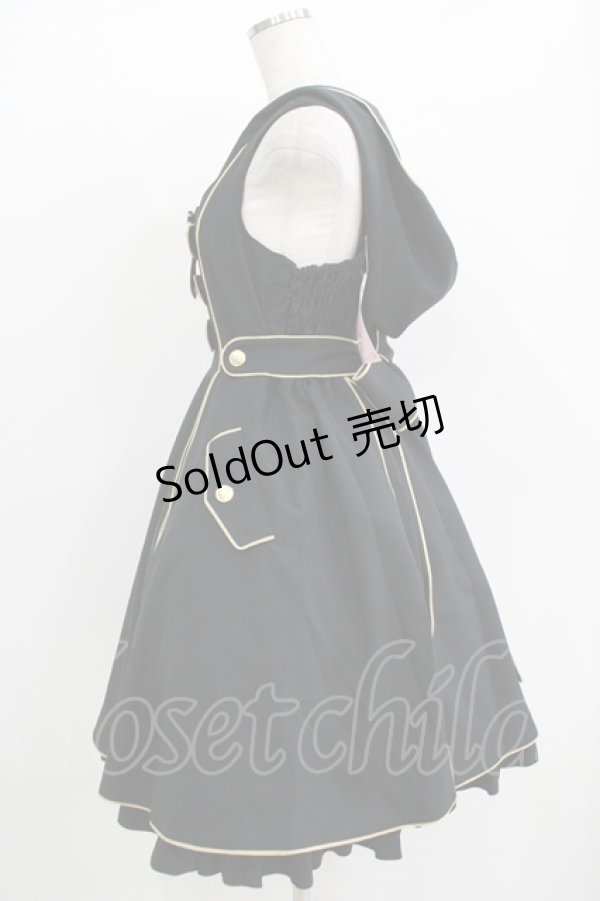 画像2: metamorphose / Magicalフード付きジャンパースカート サイズ1 ブラック H-25-11-02-1006-ME-OP-NS-ZH (2)