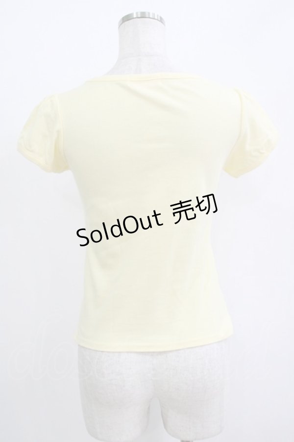 画像3: Angelic Pretty / ポニープリントTシャツ Free イエロー H-25-11-02-1069-AP-TS-NS-ZH (3)