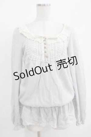 画像: LIZ LISA / ヨーク切替トップス Free サックス H-25-11-02-1071-LO-TO-NS-ZH