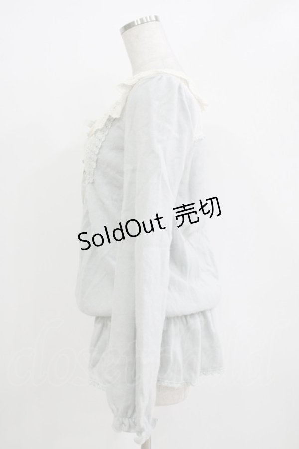 画像2: LIZ LISA / ヨーク切替トップス Free サックス H-25-11-02-1071-LO-TO-NS-ZH (2)