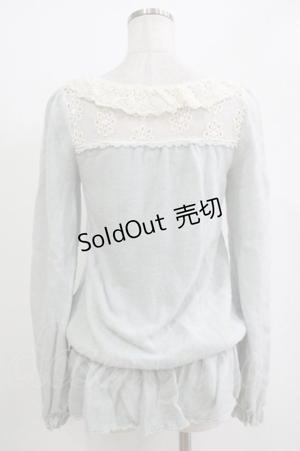 画像3: LIZ LISA / ヨーク切替トップス Free サックス H-25-11-02-1071-LO-TO-NS-ZH (3)