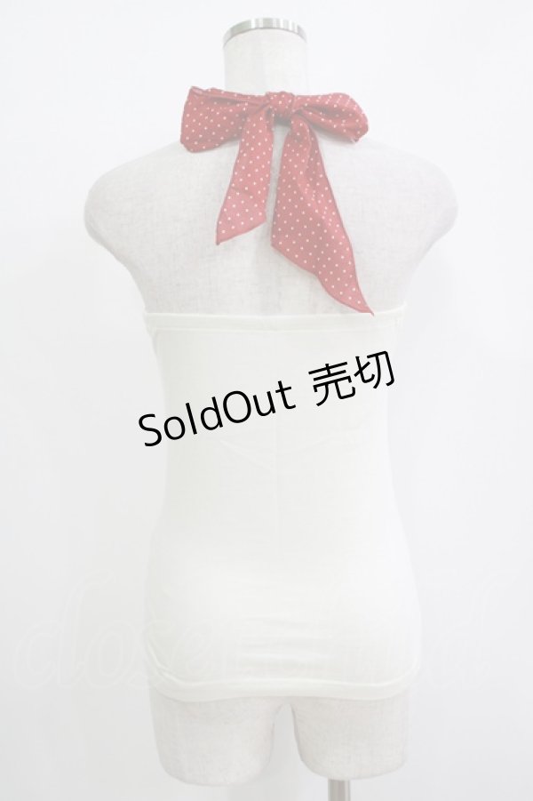 画像3: Fi.n.t / ホルターリボンキャミソール Free オフ H-25-11-02-1072-CA-TO-NS-ZH (3)