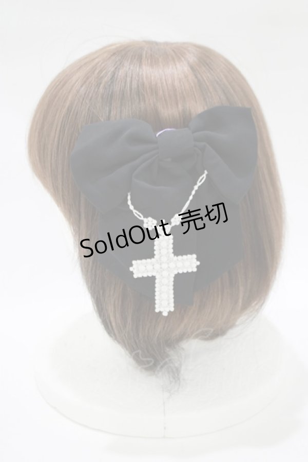 画像2: Angelic Pretty / Innocent Chorusクリップ  ブラック H-25-11-02-1074-AP-AC-NS-ZH (2)