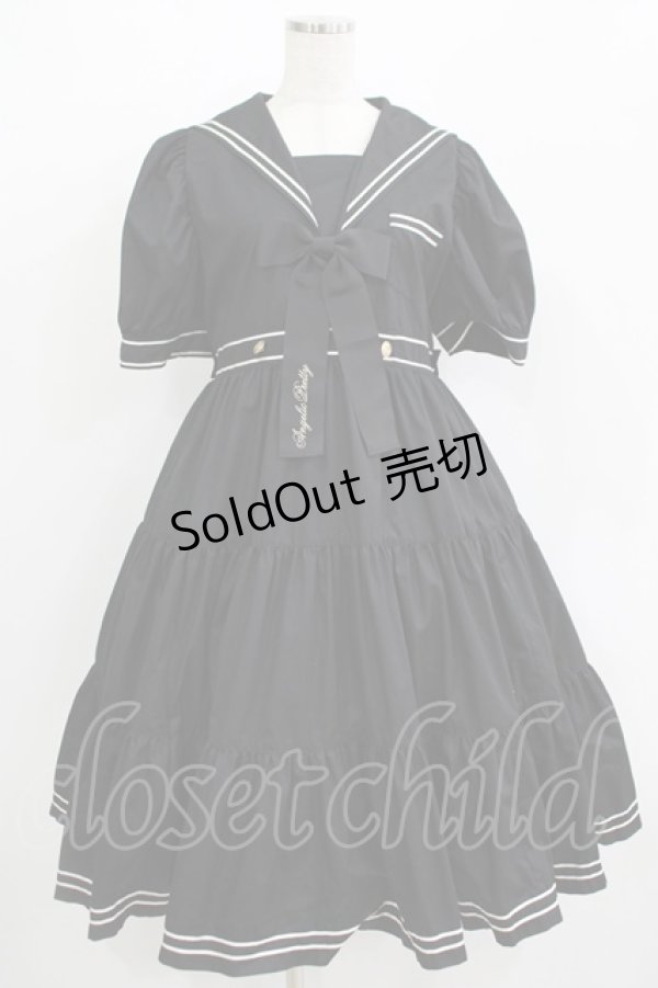 画像1: Angelic Pretty / Dolly Sailorワンピース Free ブラック H-25-11-02-1007-AP-OP-NS-ZH (1)