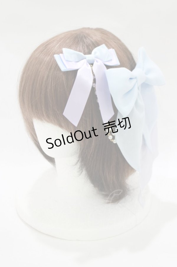 画像1: Angelic Pretty / Milky Way Princessクリップ  サックス H-25-11-02-1076-AP-AC-NS-ZH (1)