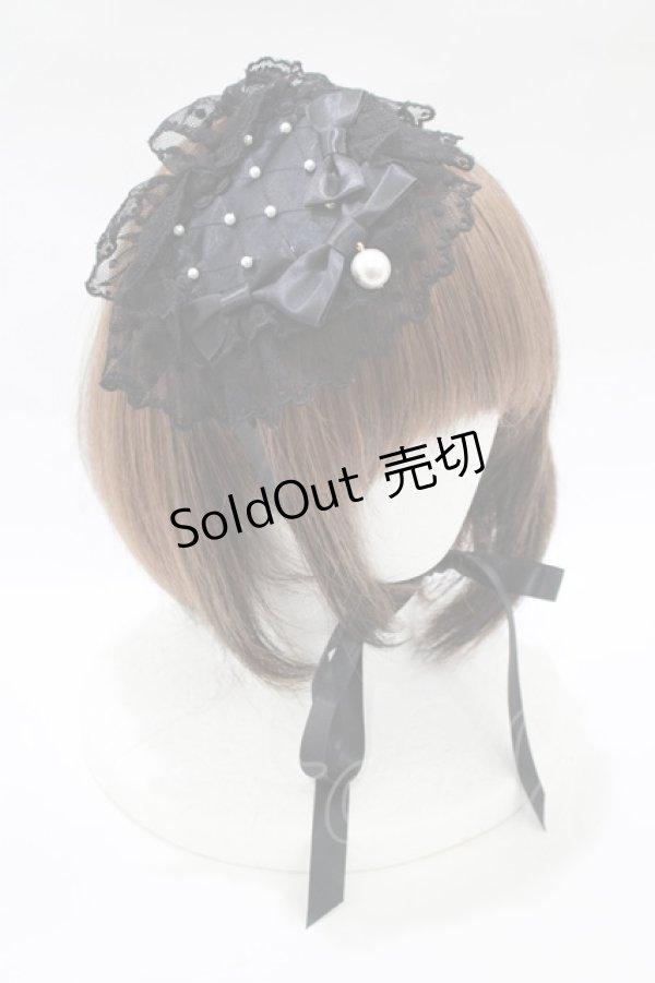 画像1: Angelic Pretty / LOVEキルティングハートキャノティエ  ブラック H-25-11-02-1079-AP-AC-NS-ZH (1)